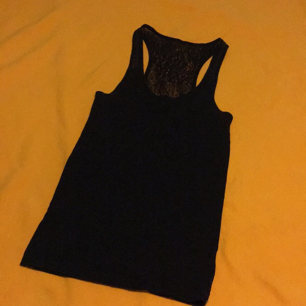 5️⃣Dollar SALE 🔥 Black lace back tank